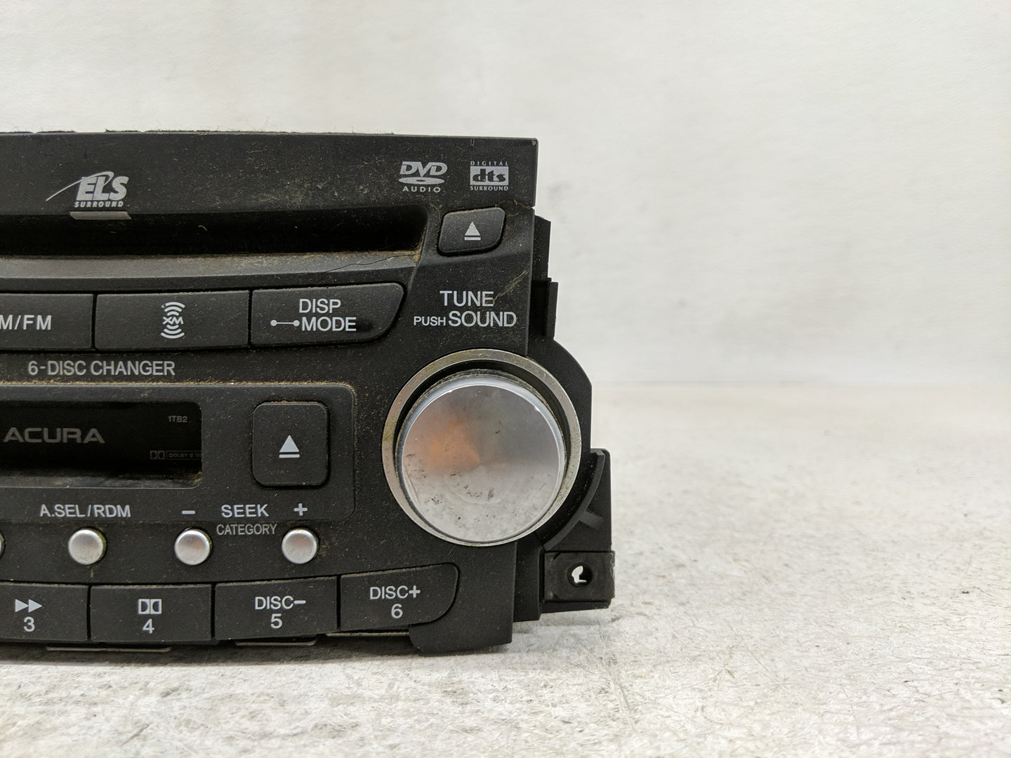 2004-2006 Acura Tl Radio AM FM Cd Player Receiver Replacement P/N:39100-SEP-A410 Fits Fits 2004 2005 2006 OEM Used Auto Part