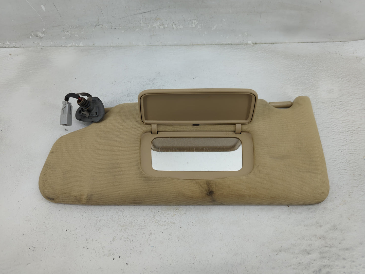 2004-2008 Acura Tl Sun Visor Shade Replacement Driver Left Mirror Fits Fits 2004 2005 2006 2007 2008 OEM Used Auto Parts - O