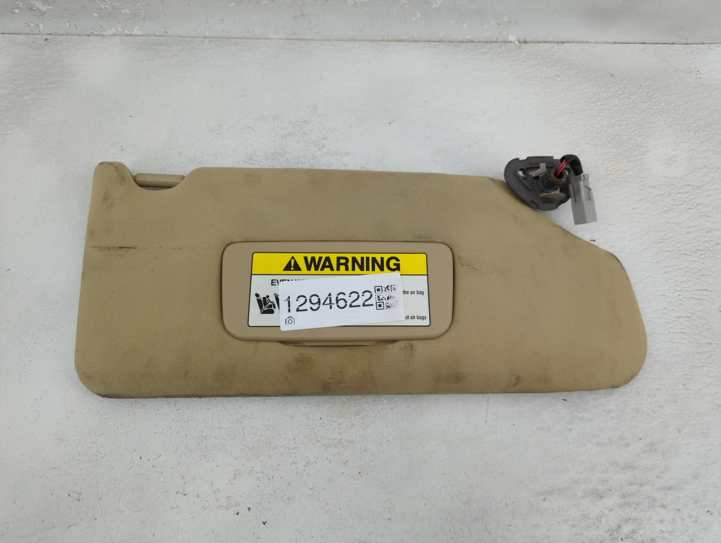 2004-2008 Acura Tl Sun Visor Shade Replacement Passenger Right Mirror Fits Fits 2004 2005 2006 2007 2008 OEM Used Auto Parts