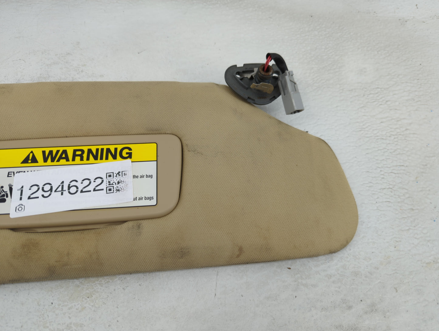 2004-2008 Acura Tl Sun Visor Shade Replacement Passenger Right Mirror Fits Fits 2004 2005 2006 2007 2008 OEM Used Auto Parts