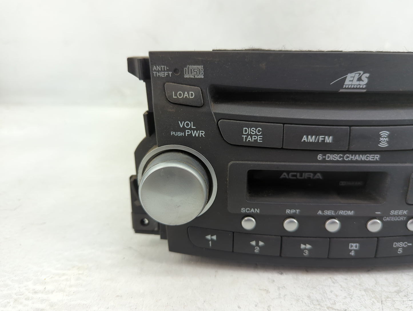 2004-2006 Acura Tl Radio AM FM Cd Player Receiver Replacement P/N:39100-SEP-A010 Fits Fits 2004 2005 2006 OEM Used Auto Part