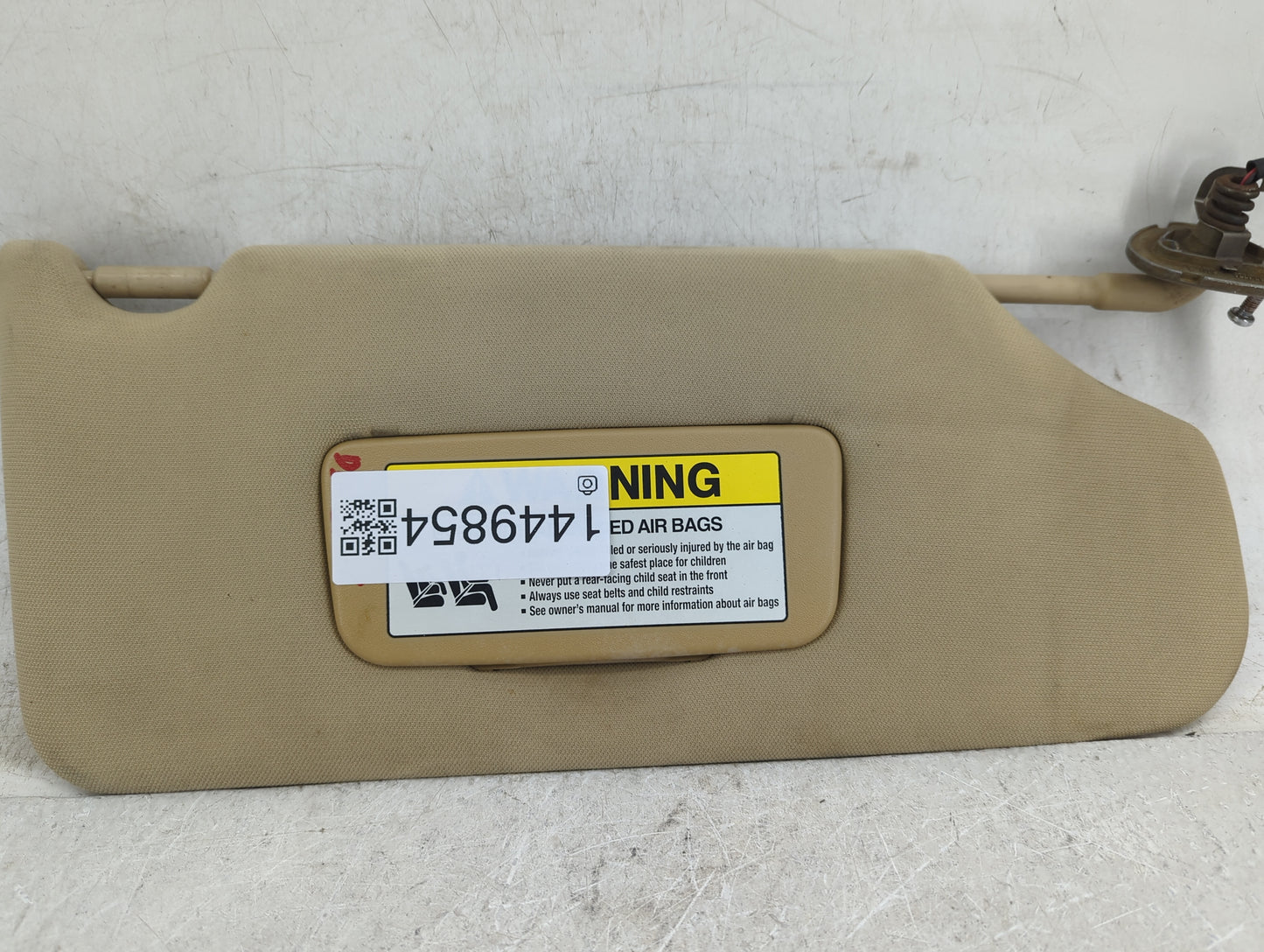 2004-2008 Acura Tl Sun Visor Shade Replacement Passenger Right Mirror Fits Fits 2004 2005 2006 2007 2008 OEM Used Auto Parts