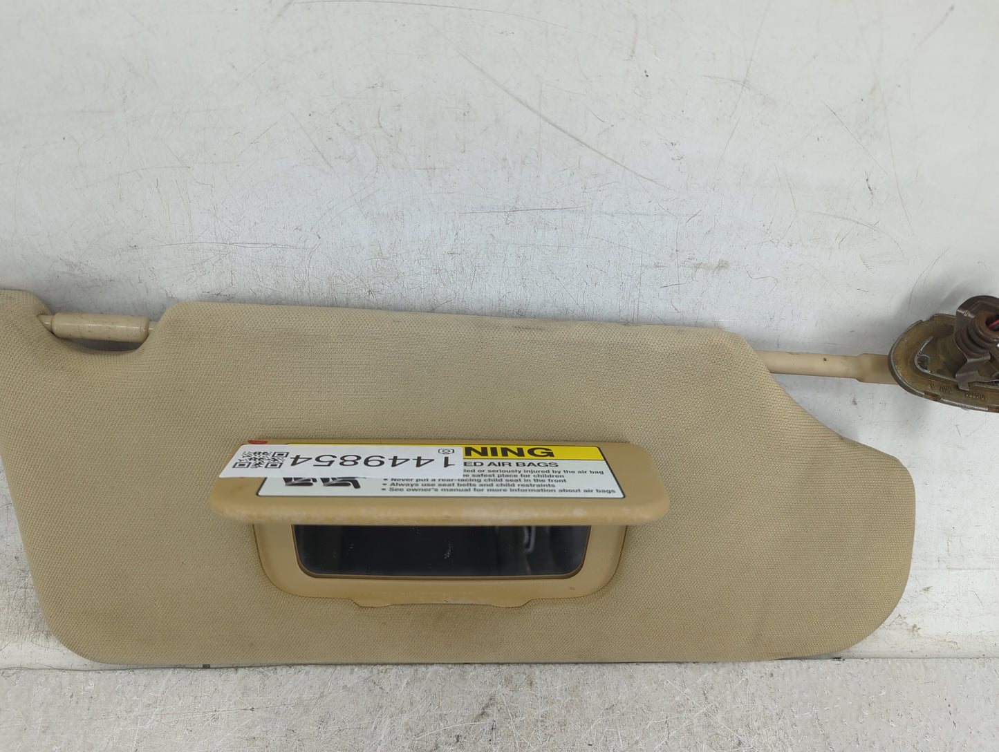 2004-2008 Acura Tl Sun Visor Shade Replacement Passenger Right Mirror Fits Fits 2004 2005 2006 2007 2008 OEM Used Auto Parts