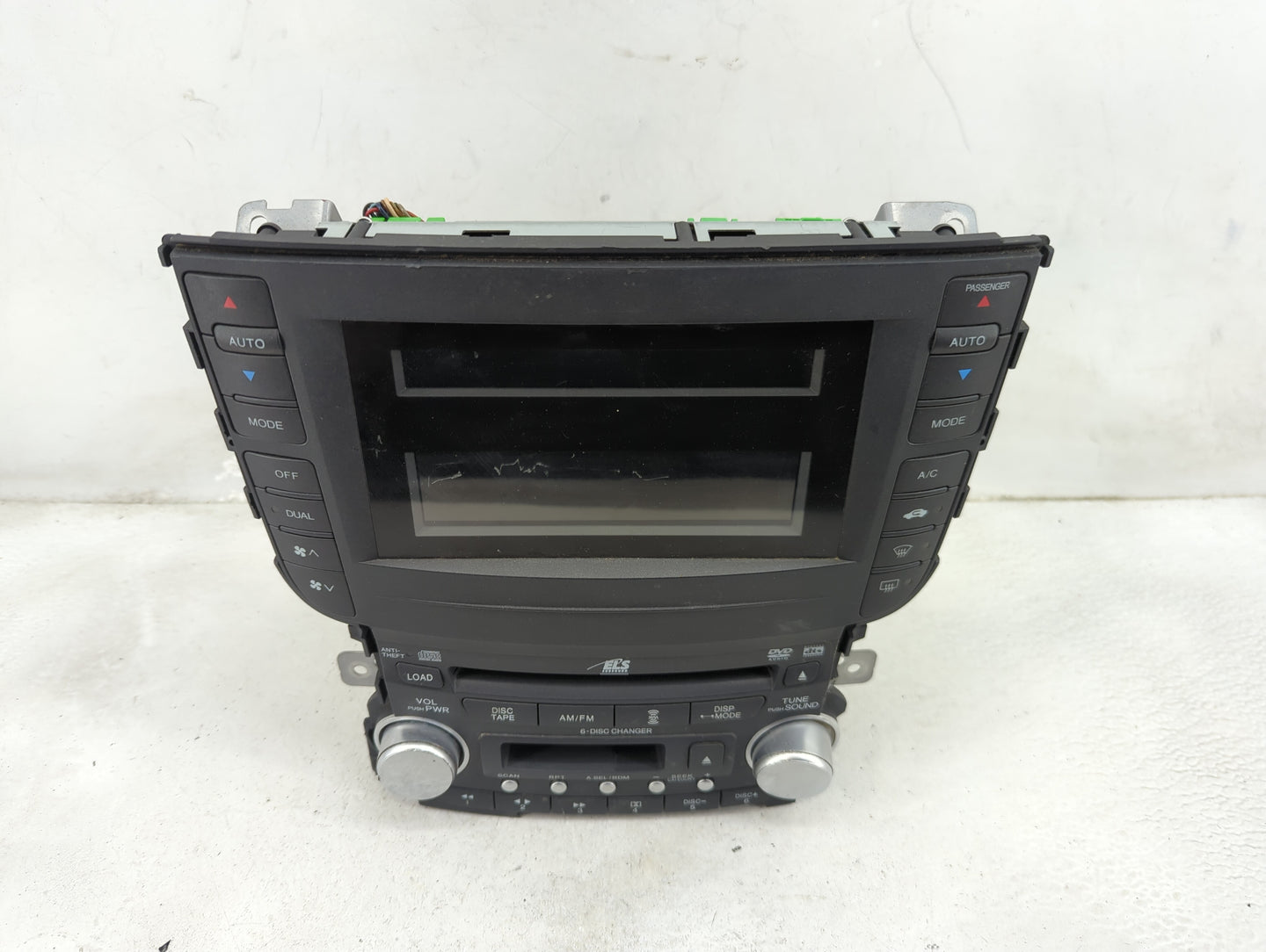 2004-2006 Acura Tl Radio AM FM Cd Player Receiver Replacement P/N:39100-SEP-A010 Fits Fits 2004 2005 2006 OEM Used Auto Part