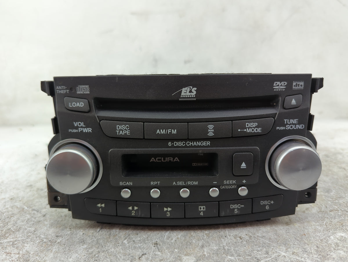 2004-2006 Acura Tl Radio AM FM Cd Player Receiver Replacement P/N:39100-SEP-A010 MCQEH3461Z Fits Fits 2004 2005 2006 OEM Use