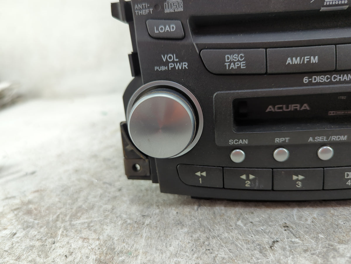 2004-2006 Acura Tl Radio AM FM Cd Player Receiver Replacement P/N:39100-SEP-A010 MCQEH3461Z Fits Fits 2004 2005 2006 OEM Use