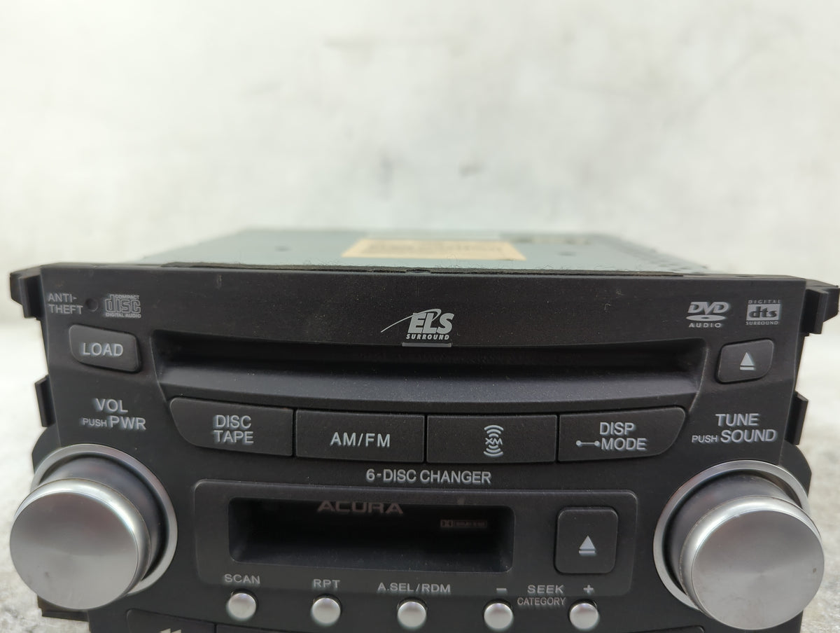 2004-2006 Acura Tl Radio AM FM Cd Player Receiver Replacement P/N:39100-SEP-A010 MCQEH3461Z Fits Fits 2004 2005 2006 OEM Use