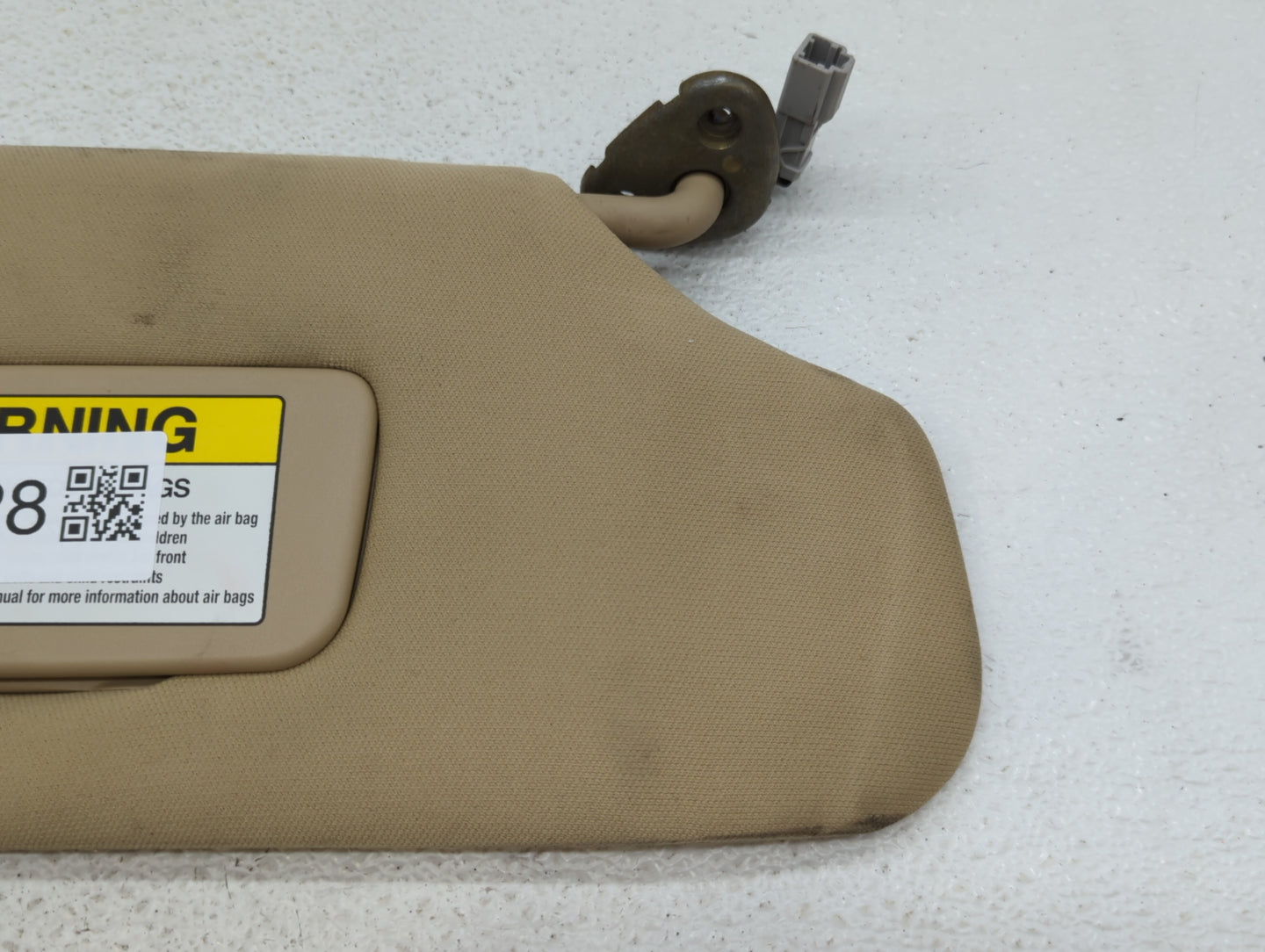 2004-2008 Acura Tl Sun Visor Shade Replacement Passenger Right Mirror Fits Fits 2004 2005 2006 2007 2008 OEM Used Auto Parts