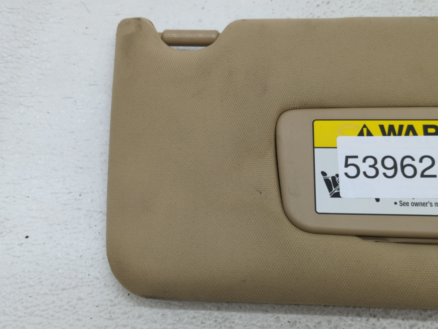 2004-2008 Acura Tl Sun Visor Shade Replacement Passenger Right Mirror Fits Fits 2004 2005 2006 2007 2008 OEM Used Auto Parts