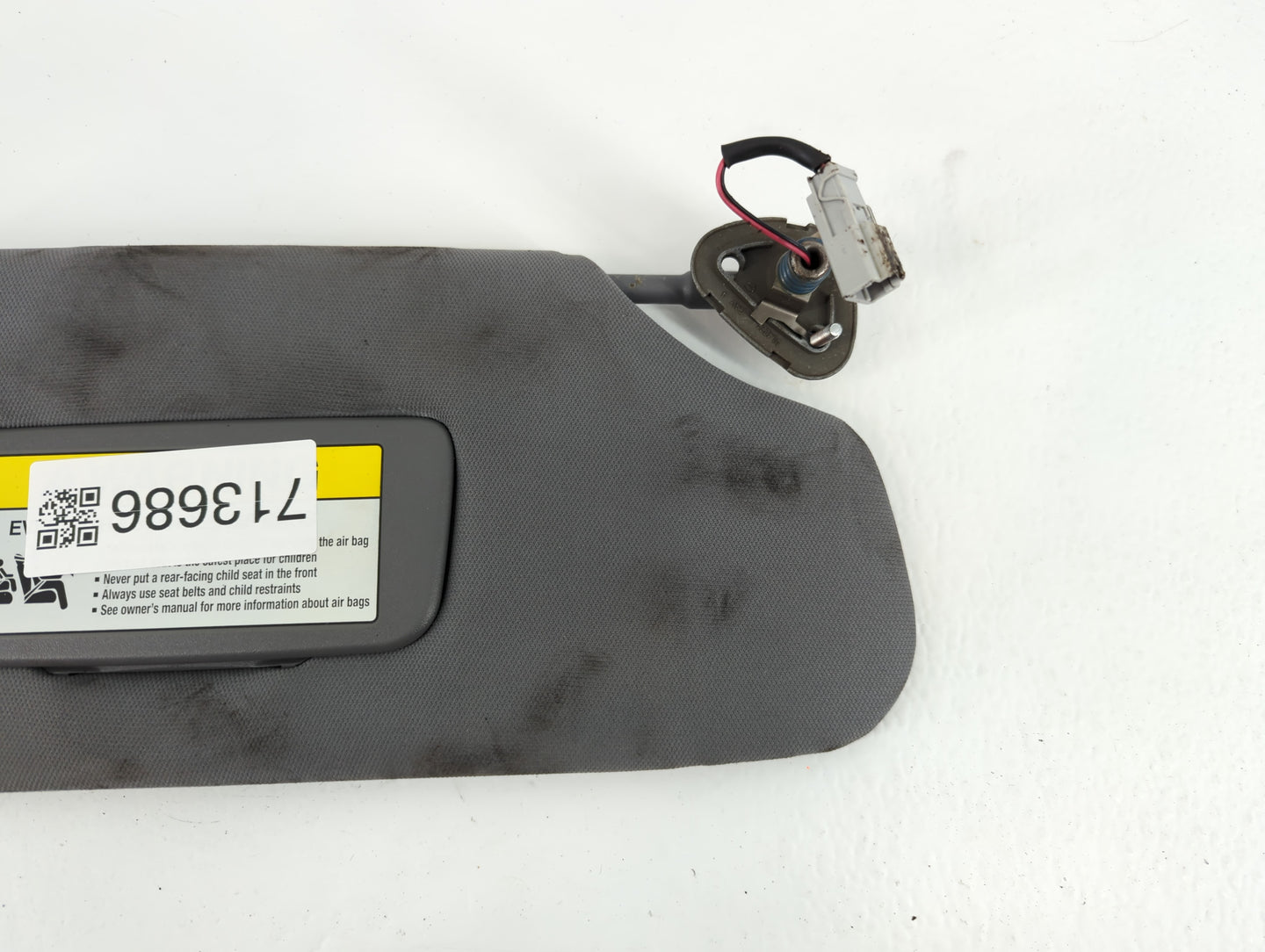2004-2008 Acura Tl Sun Visor Shade Replacement Passenger Right Mirror Fits Fits 2004 2005 2006 2007 2008 OEM Used Auto Parts