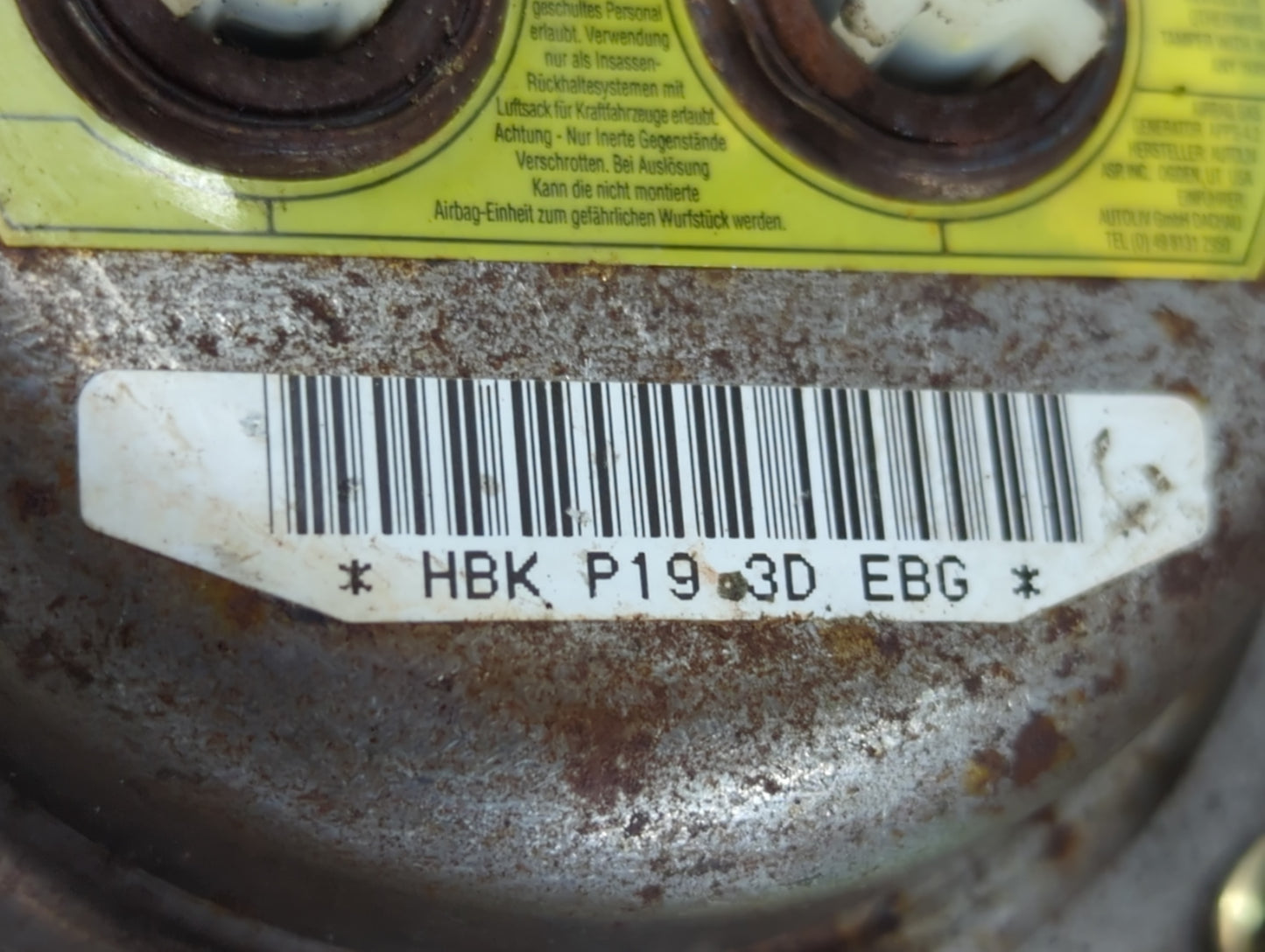 2004-2005 Acura Tsx Driver Curtain Air Bag Oem - Oemusedautoparts1.com