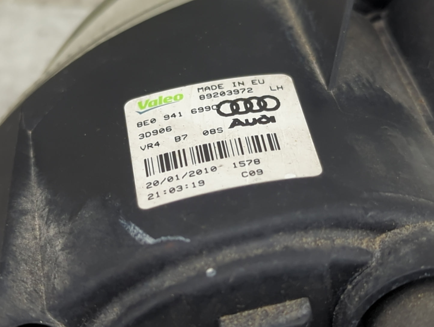 2006-2013 Audi A3 Driver Left Oem Front Light Lamp - Oemusedautoparts1.com