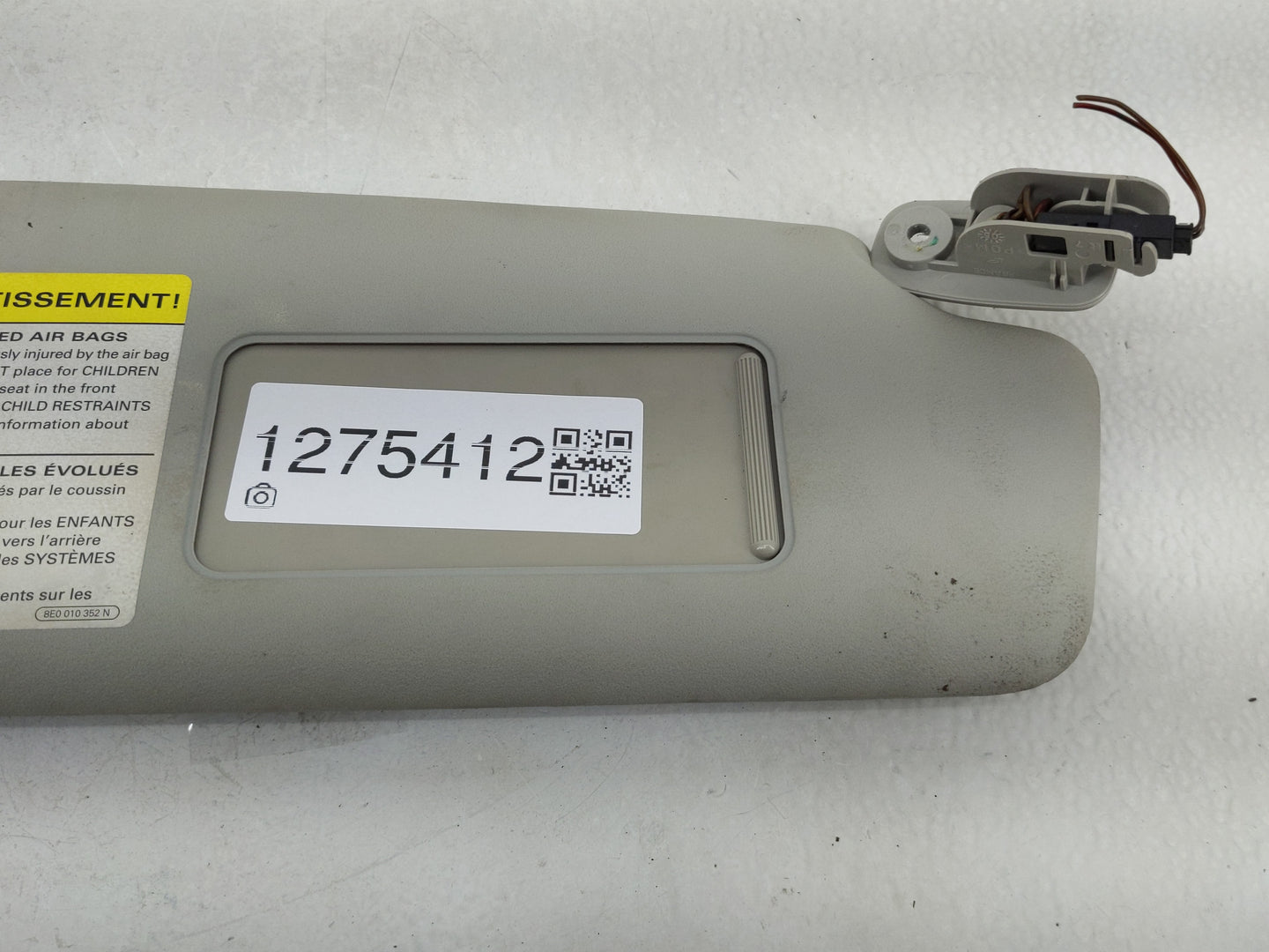 2002-2008 Audi A4 Sun Visor Shade Replacement Passenger Right Mirror Fits Fits 2002 2003 2004 2005 2006 2007 2008 OEM Used A