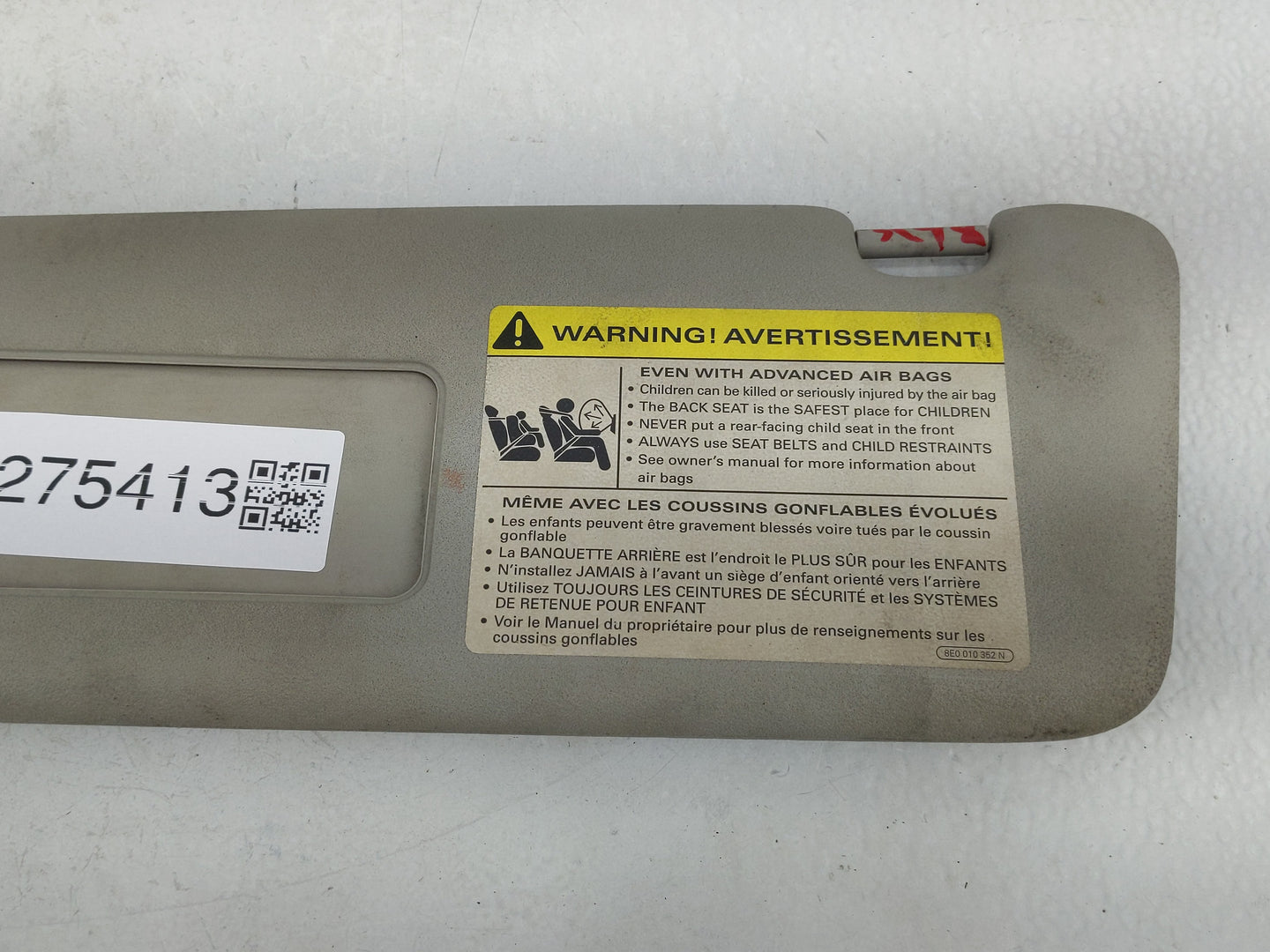 2002-2008 Audi A4 Sun Visor Shade Replacement Driver Left Mirror Fits Fits 2002 2003 2004 2005 2006 2007 2008 OEM Used Auto 