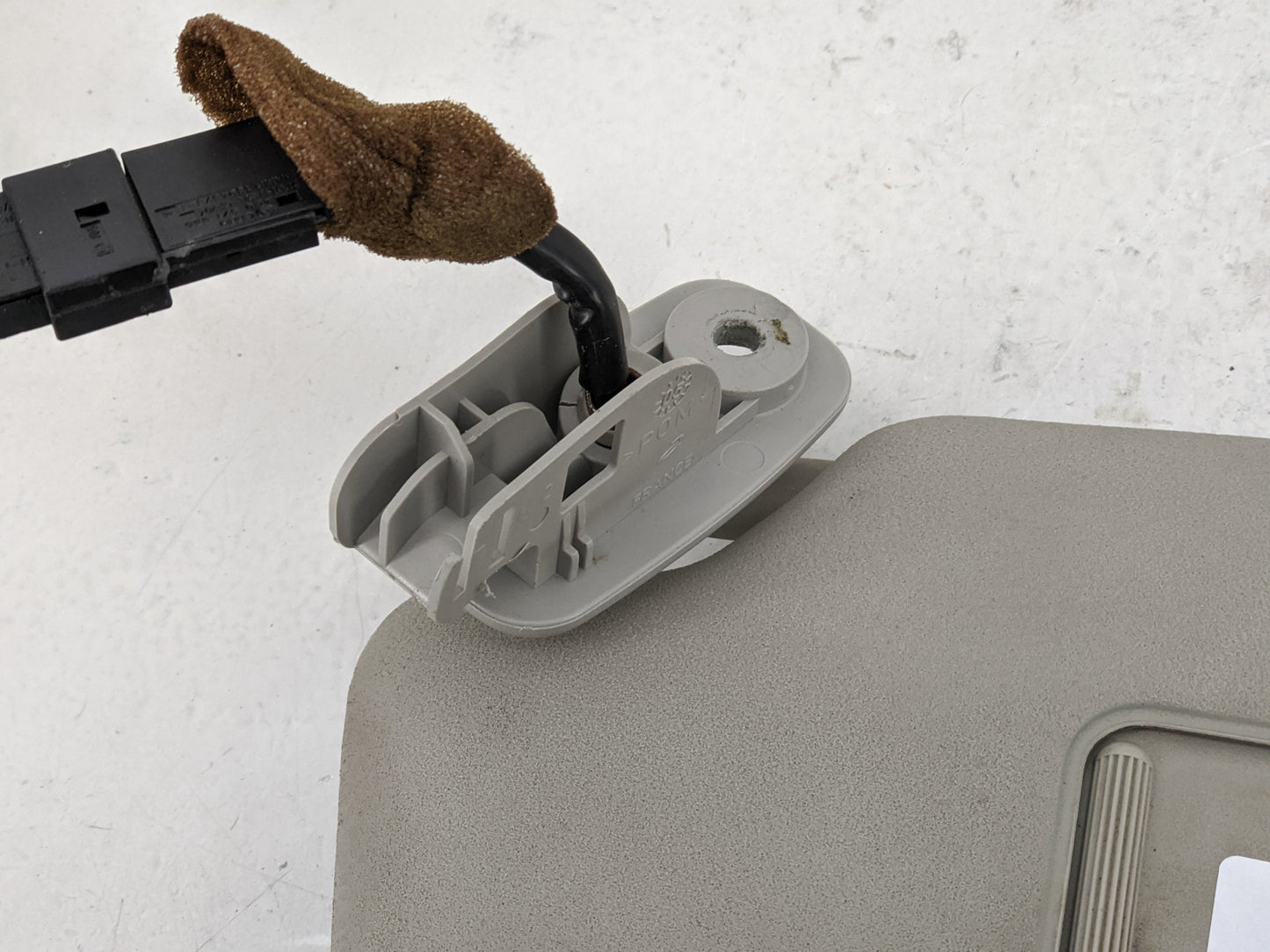 2002-2008 Audi A4 Sun Visor Shade Replacement Driver Left Mirror Fits Fits 2002 2003 2004 2005 2006 2007 2008 OEM Used Auto 