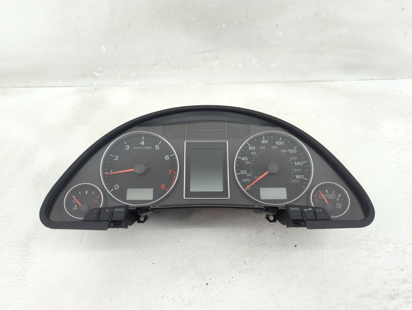 2005 Audi A4 Instrument Cluster Speedometer Gauges P/N:036 901 830 Fits OEM Used Auto Parts - Oemusedautoparts1.com