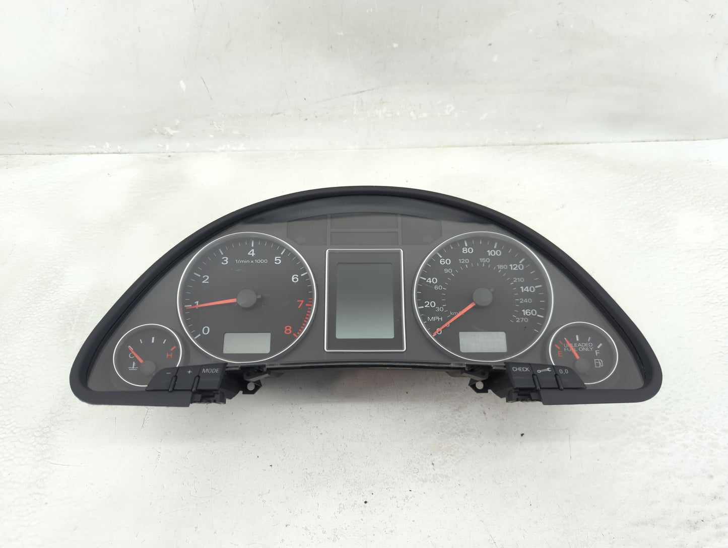 2005 Audi A4 Instrument Cluster Speedometer Gauges P/N:036 901 830 Fits OEM Used Auto Parts - Oemusedautoparts1.com