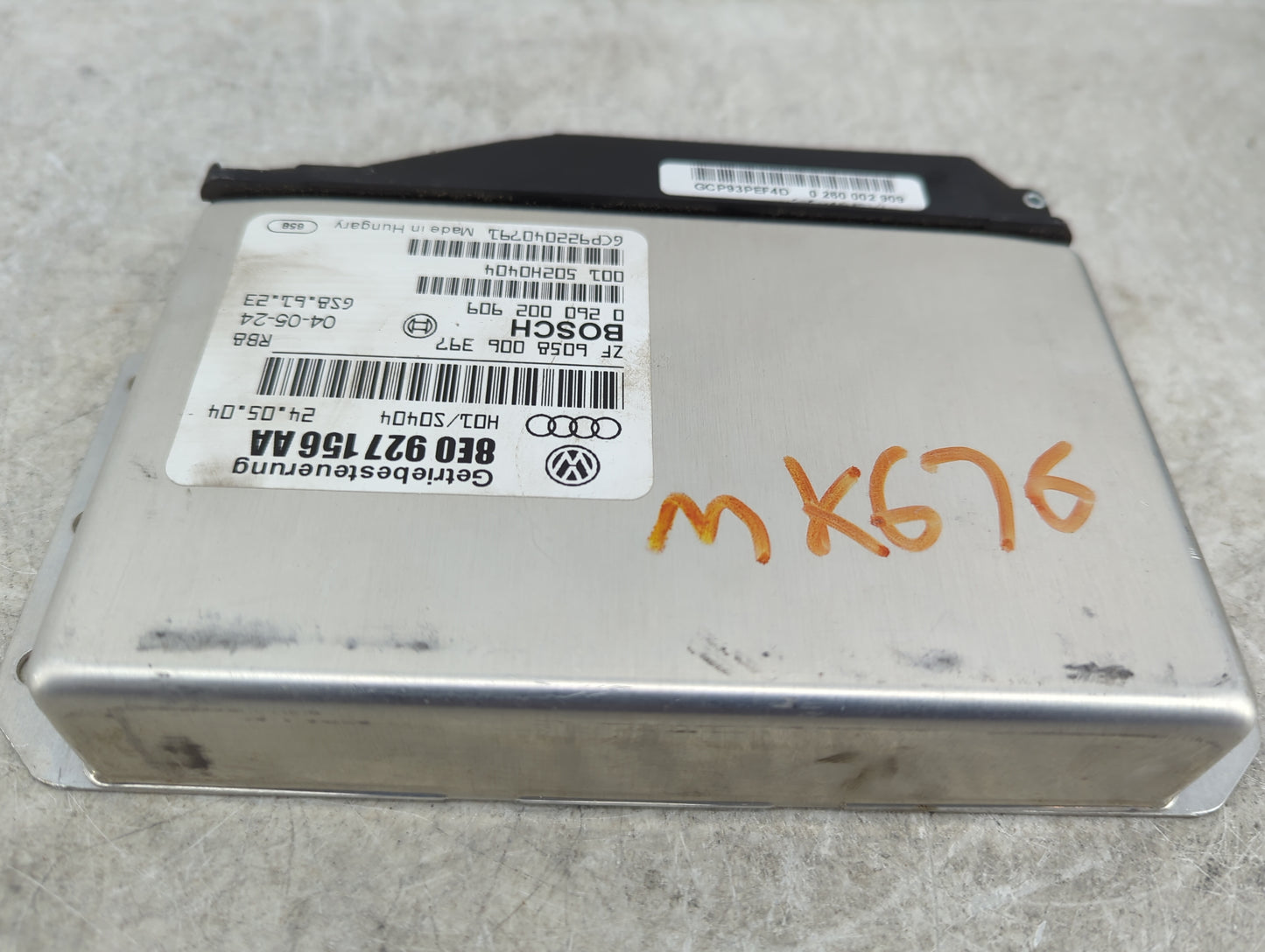 2005-2005 Audi A4 Body Control Module Bcm Inner Cabin Fuse Box - Oemusedautoparts1.com