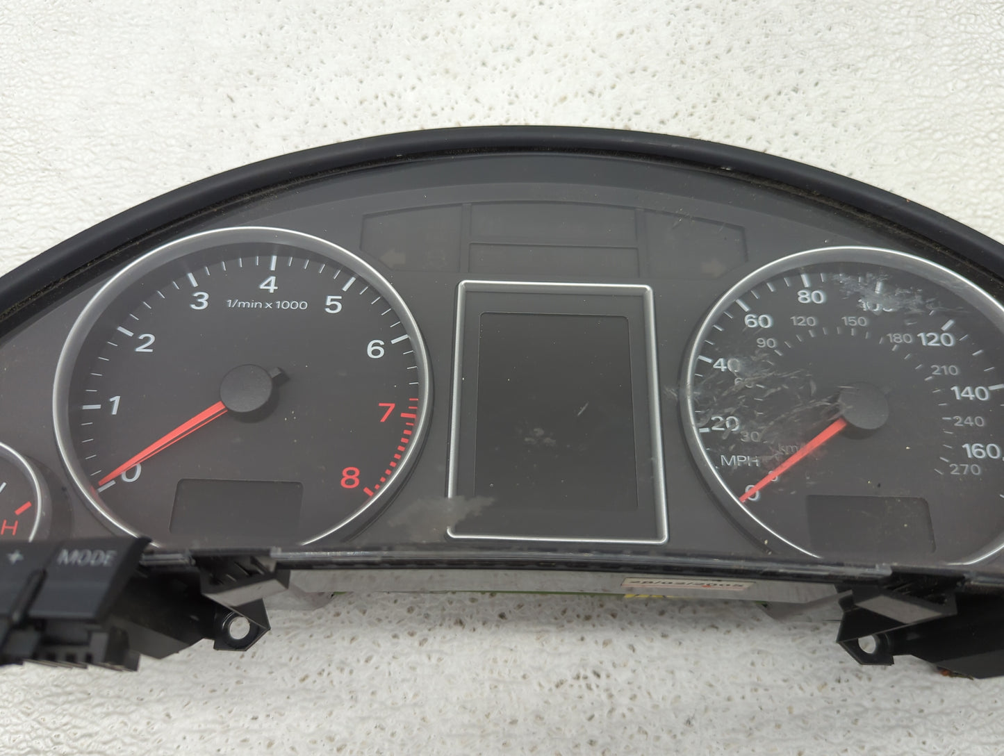 2005 Audi A4 Instrument Cluster Speedometer Gauges P/N:0263626186 Fits OEM Used Auto Parts - Oemusedautoparts1.com