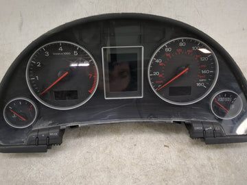 2004-2005 Audi A4 Instrument Cluster Speedometer Gauges P/N:1036904681 8E0920930A Miles:99K Fits Fits 2004 2005 OEM Used Aut