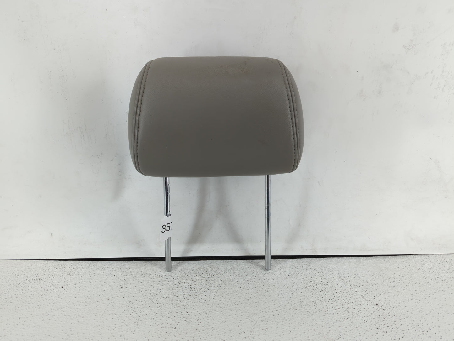 2002-2005 Audi A4 Headrest Head Rest Rear Seat Light Grey - Oemusedautoparts1.com