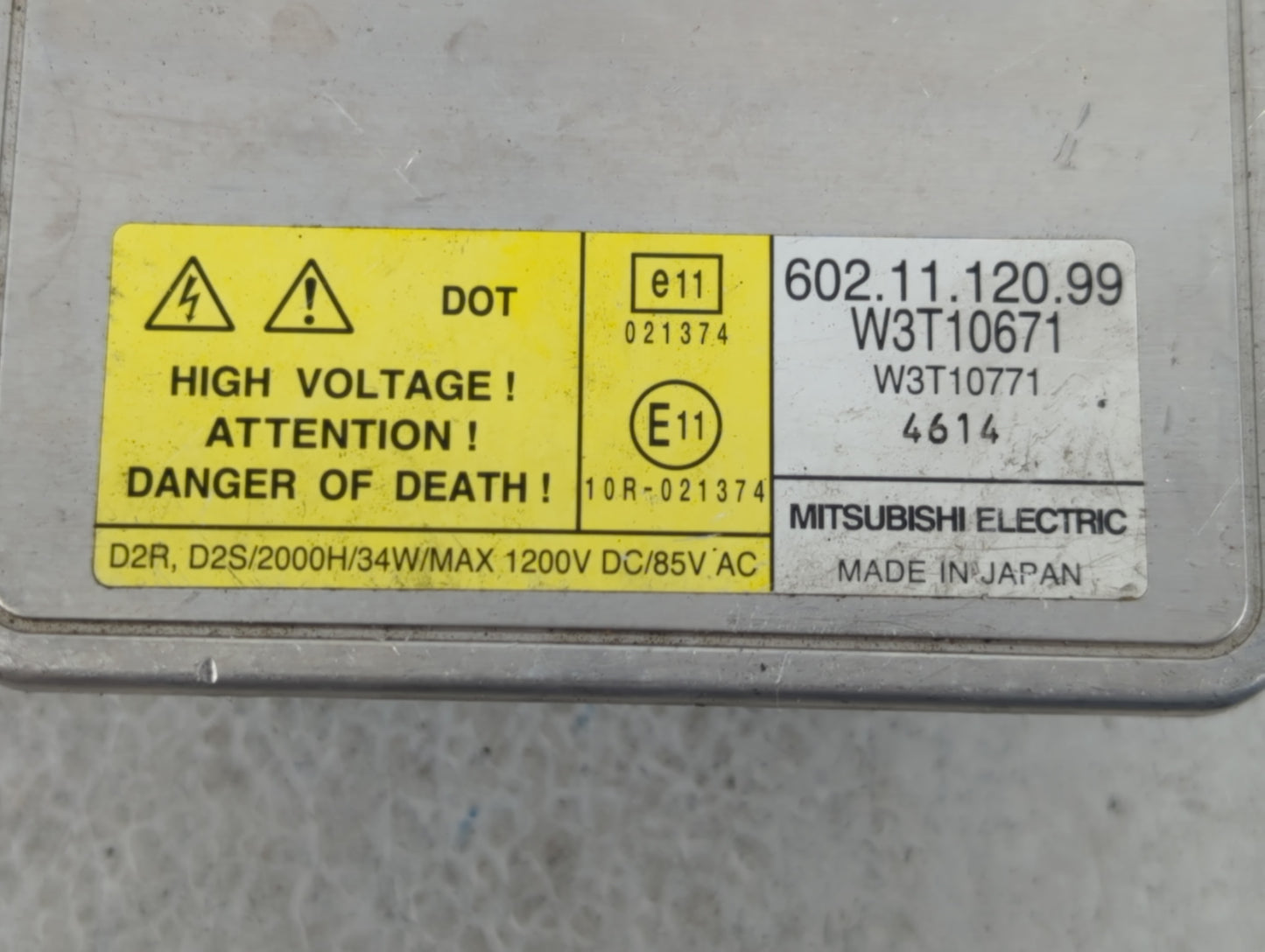 2003-2006 Audi A4 Headlight Ballast Head Light - Oemusedautoparts1.com