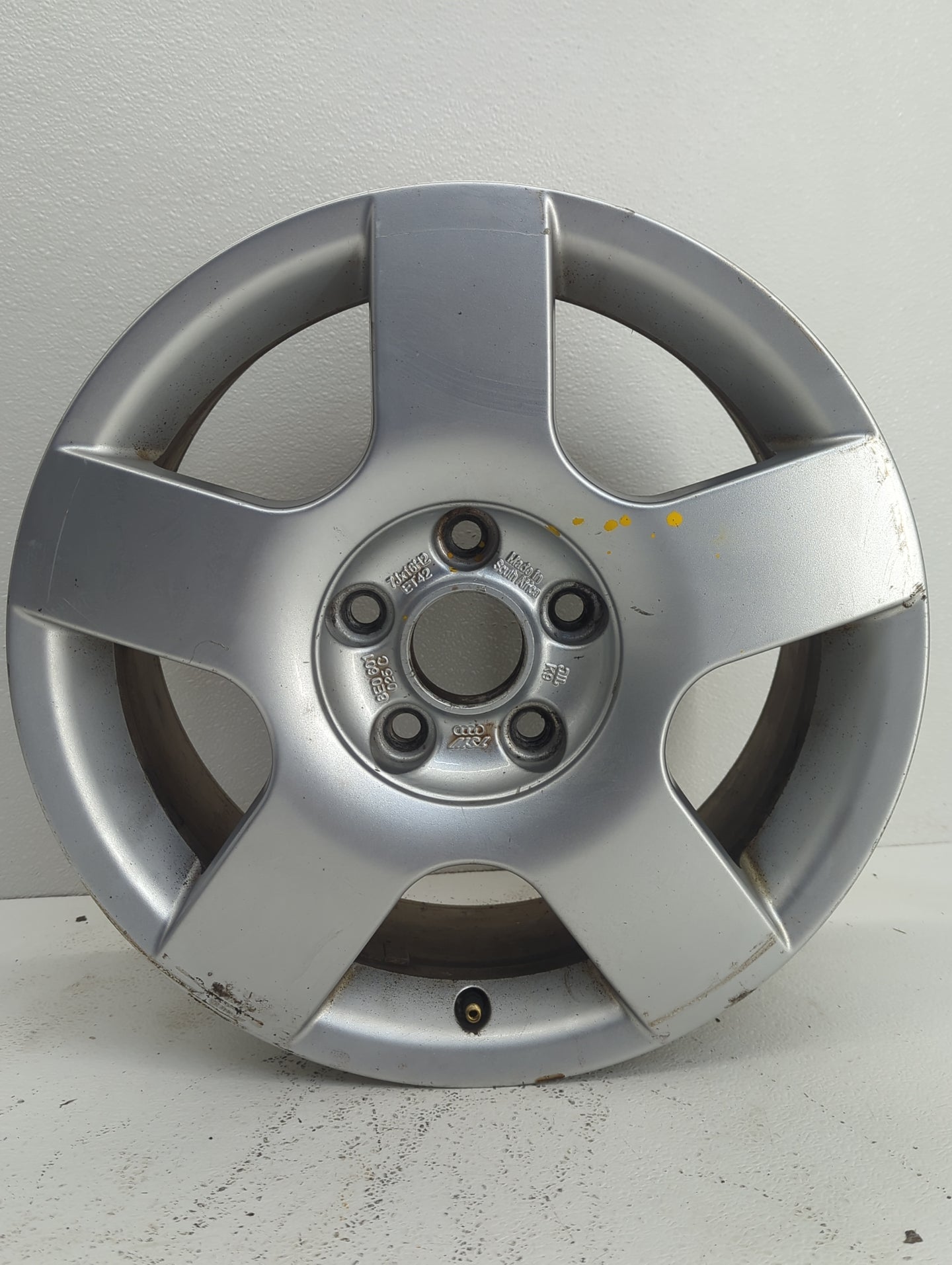 2002-2005 Audi A4 Oem Wheel Rim Silver 911759 - Oemusedautoparts1.com
