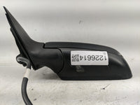 2005 Audi A6 Driver Left Side View Manual Door Mirror Black - Oemusedautoparts1.com