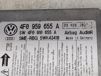 2006-2010 Audi A6 Safety Restraint Srs Airbag Control Module 1502457 - Oemusedautoparts1.com