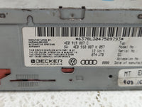 2005 Audi A6 Radio AM FM Cd Player Receiver Replacement P/N:4E0 919 887 C 6378BK057516112 Fits OEM Used Auto Parts - Oemused