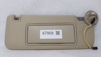 2005 Audi A6 Sun Visor Shade Replacement Passenger Right Mirror Fits OEM Used Auto Parts - Oemusedautoparts1.com