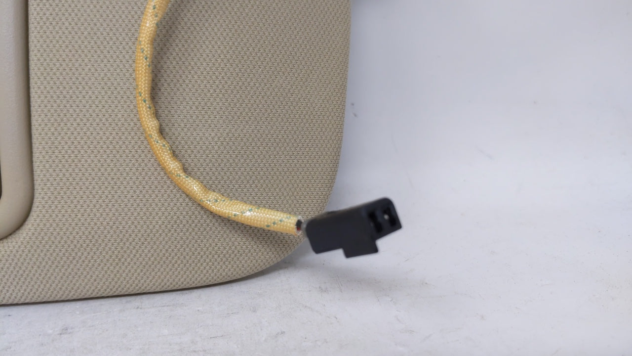 2005 Audi A6 Sun Visor Shade Replacement Passenger Right Mirror Fits OEM Used Auto Parts - Oemusedautoparts1.com