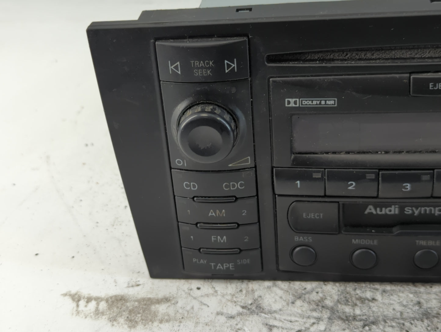 2005-2011 Audi A6 Radio AM FM Cd Player Receiver Replacement P/N:8D0 035 195 A Fits Fits 2005 2006 2007 2008 2009 2010 2011 