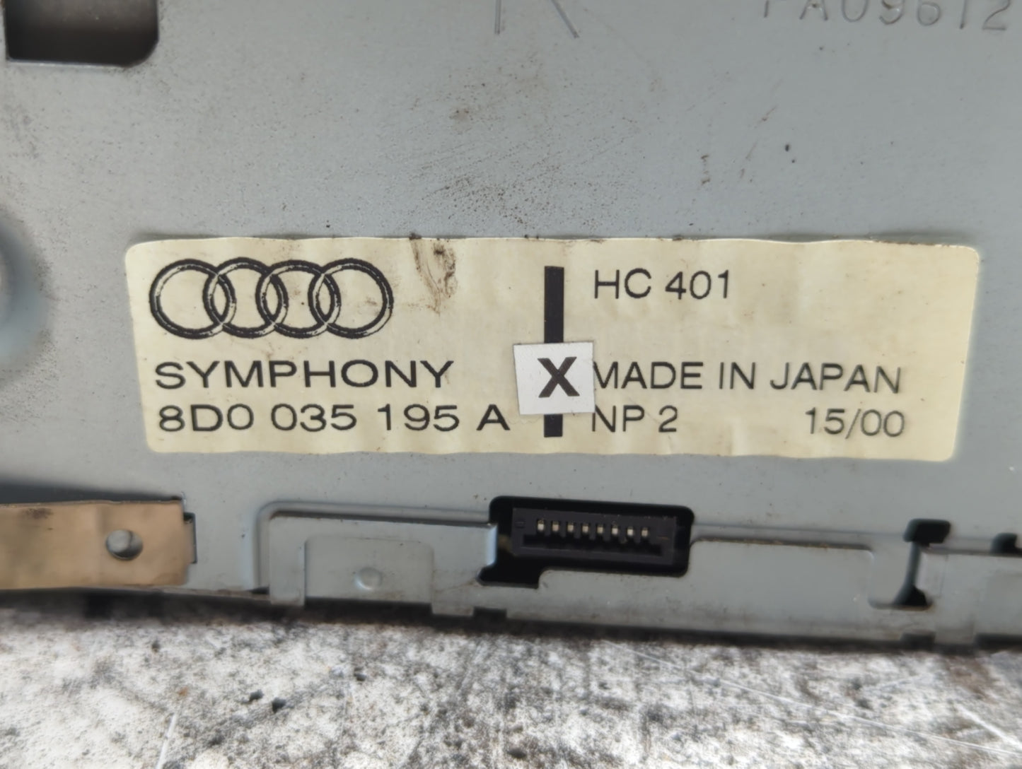 2005-2011 Audi A6 Radio AM FM Cd Player Receiver Replacement P/N:8D0 035 195 A Fits Fits 2005 2006 2007 2008 2009 2010 2011 