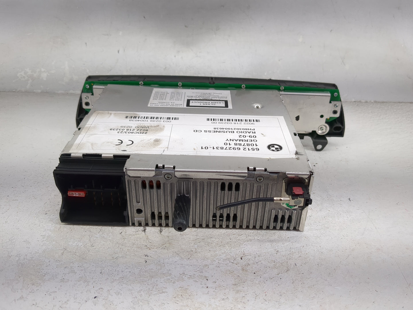 2005 Bmw 323i Radio AM FM Cd Player Receiver Replacement P/N:6512 6927831-01 6512692783101, 10878810, PH803021004638 Fits OE