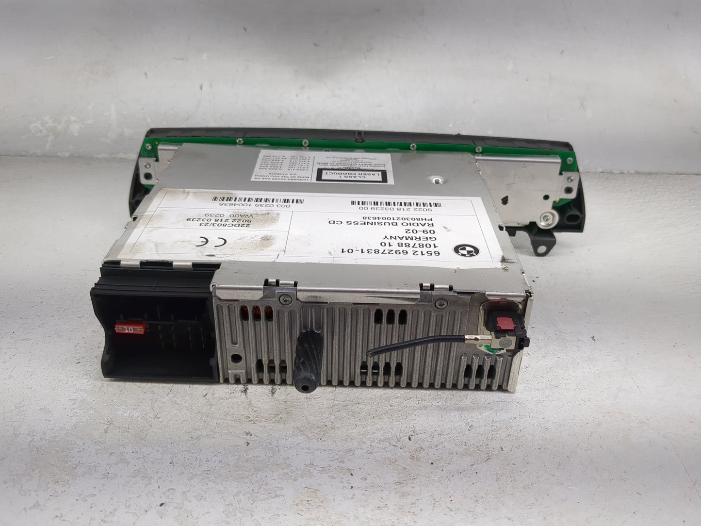 2005 Bmw 323i Radio AM FM Cd Player Receiver Replacement P/N:6512 6927831-01 6512692783101, 10878810, PH803021004638 Fits OE