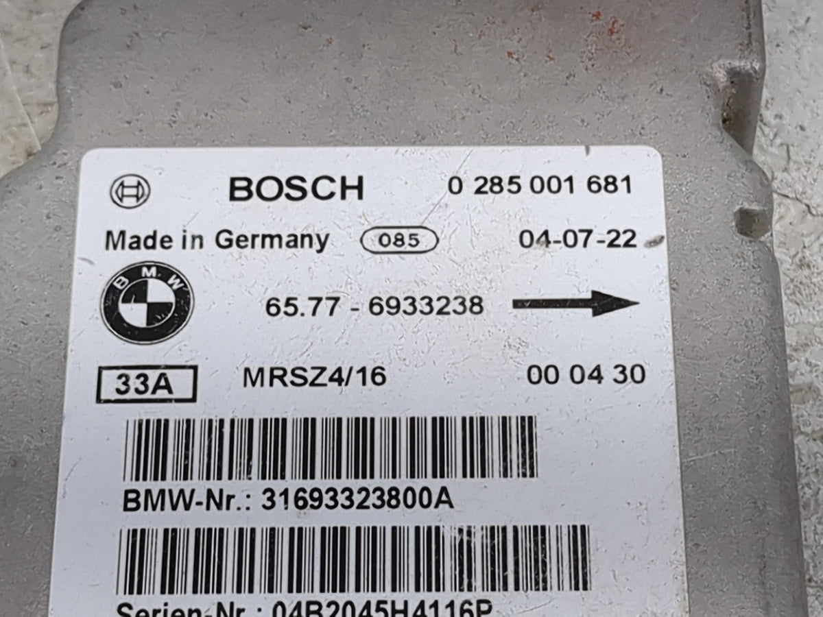 2001-2005 Bmw 325i Safety Restraint Srs Airbag Control Module - Oemusedautoparts1.com