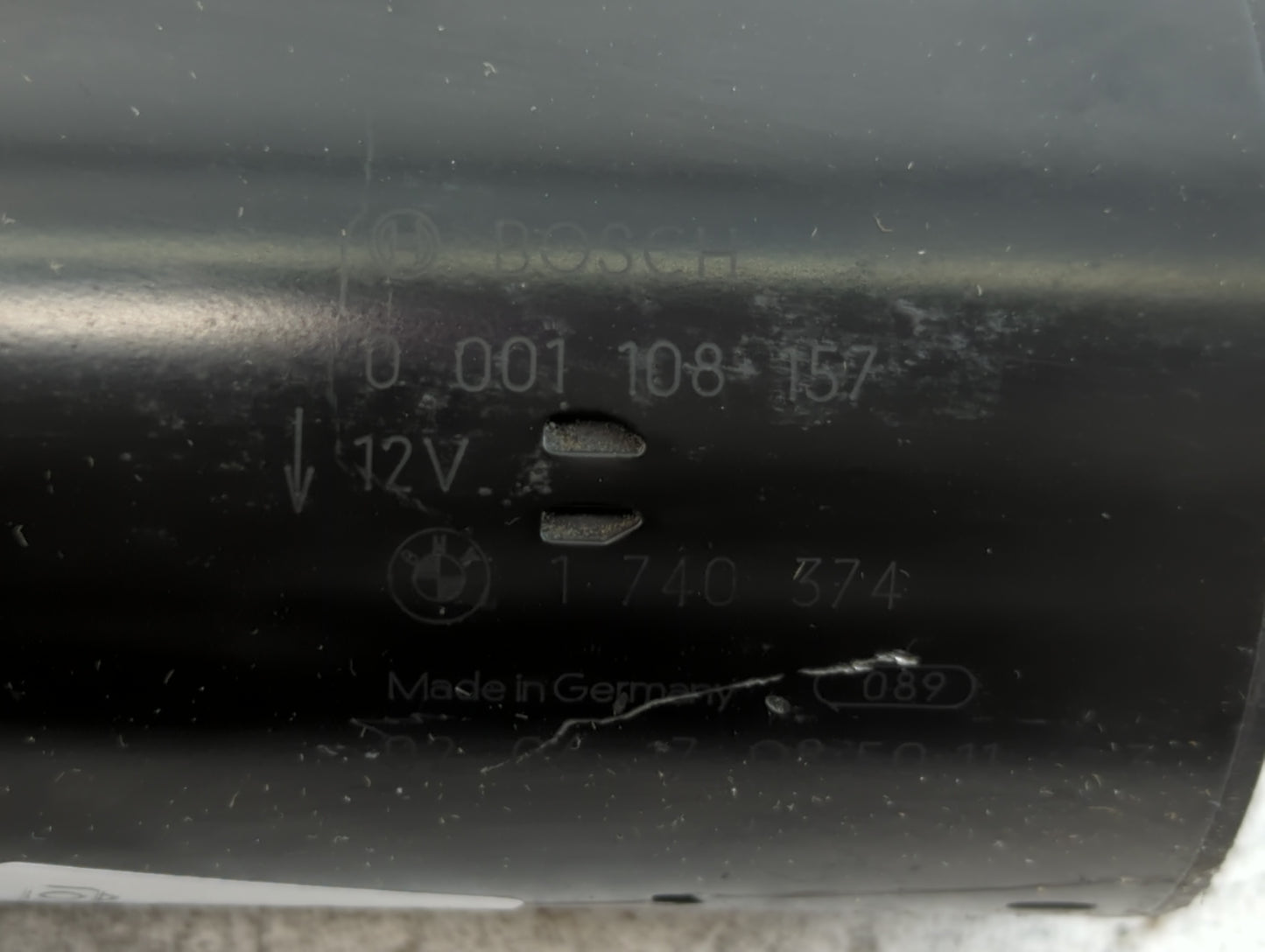 2002-2005 Bmw 325i Car Starter Motor Solenoid OEM P/N:7515392-03 0 001 108 157 Fits Fits 2002 2003 2004 2005 2006 OEM Used A