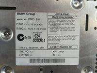 2005 Bmw 330i Radio AM FM Cd Player Receiver Replacement P/N:E24020201 Fits OEM Used Auto Parts - Oemusedautoparts1.com