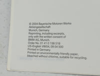 2005 Bmw 530i Owners Manual Book Guide OEM Used Auto Parts - Oemusedautoparts1.com