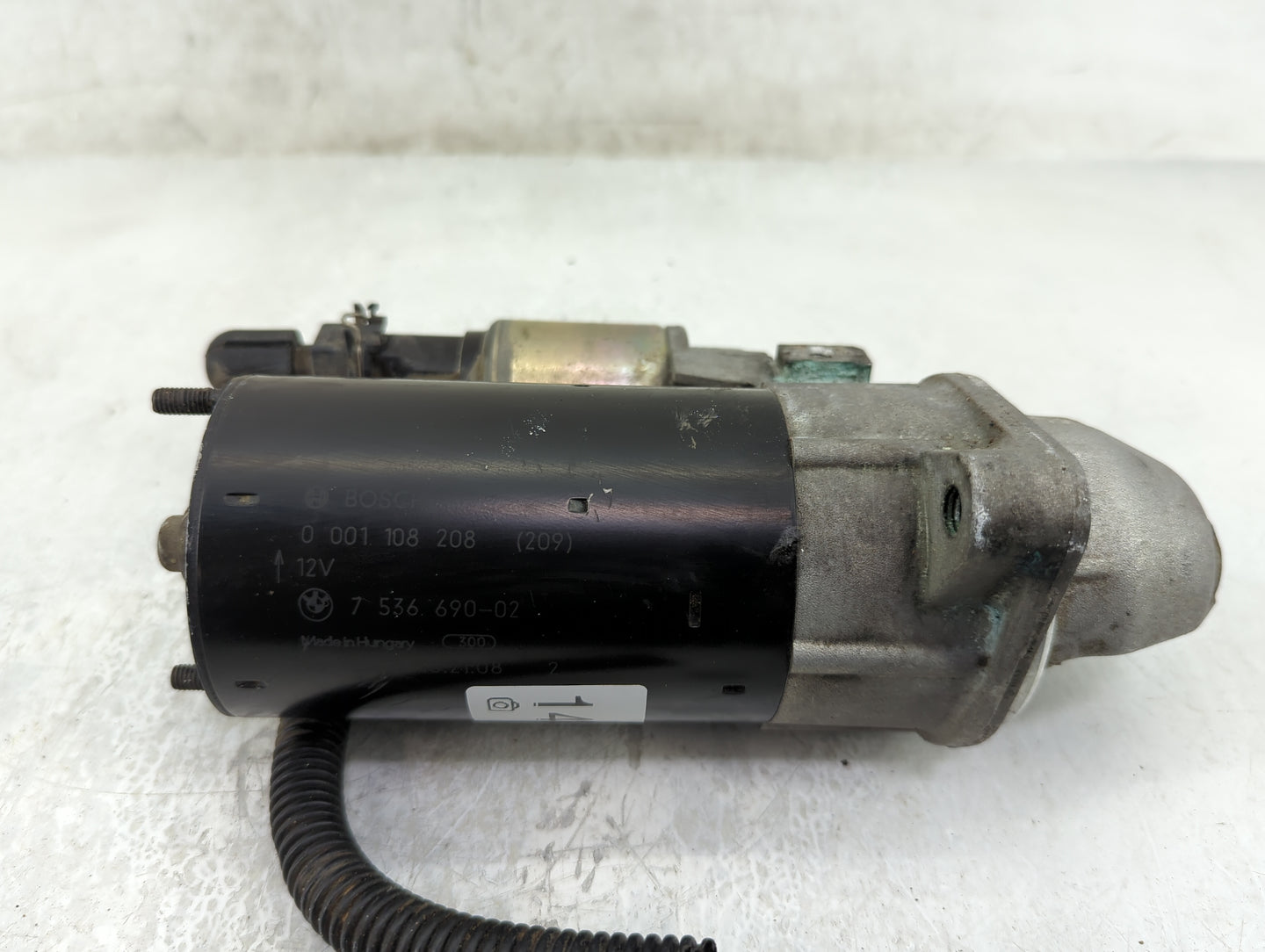 2004-2005 Bmw 545i Car Starter Motor Solenoid OEM P/N:7 536 690-02 Fits Fits 2004 2005 2006 2007 2008 2009 2010 OEM Used Aut
