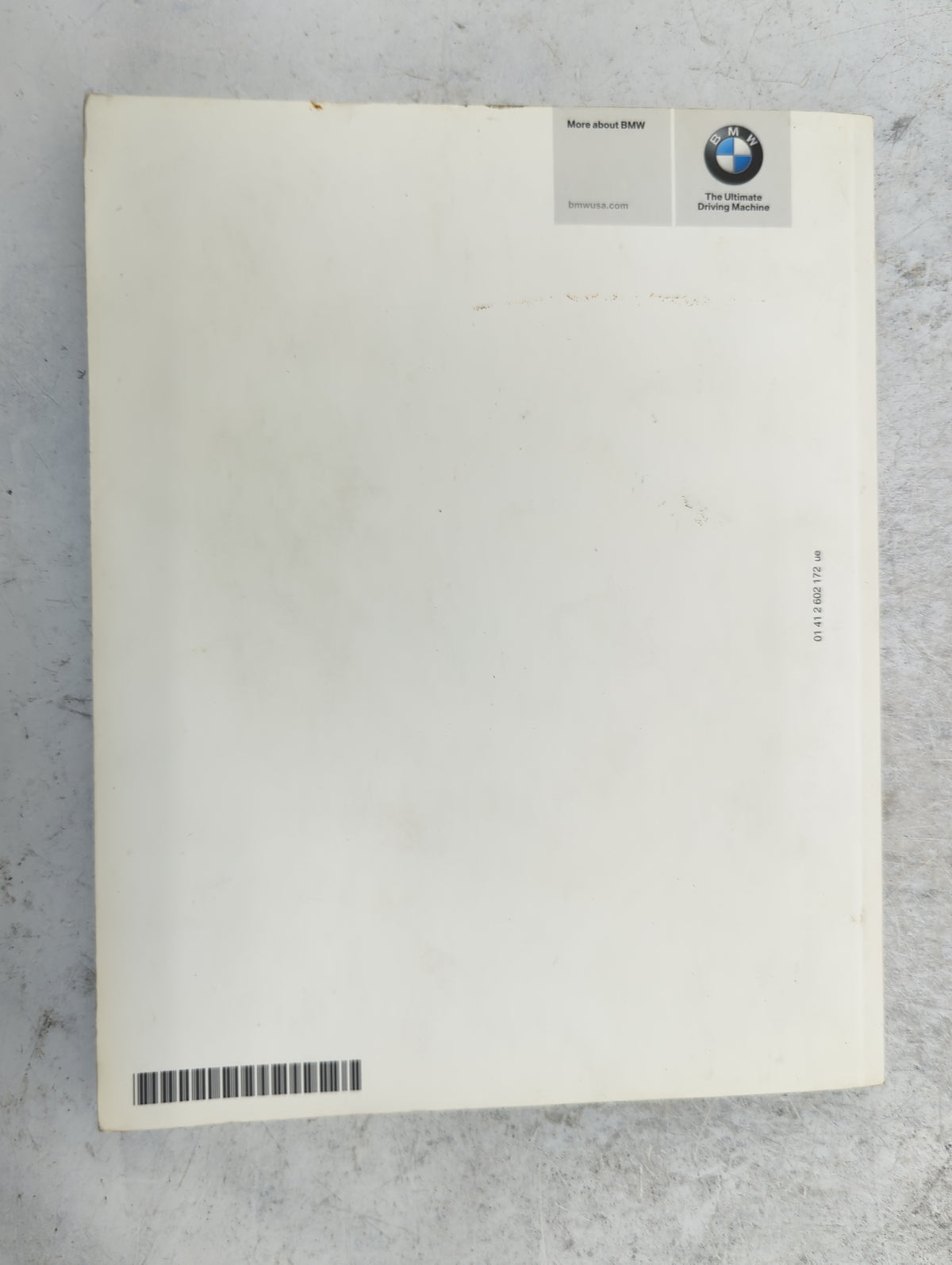 2005 Bmw 5 Series Owners Manual Book Guide P/N:01 41 2 602 172 OEM Used Auto Parts - Oemusedautoparts1.com