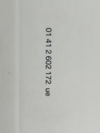 2005 Bmw 5 Series Owners Manual Book Guide P/N:01 41 2 602 172 OEM Used Auto Parts - Oemusedautoparts1.com
