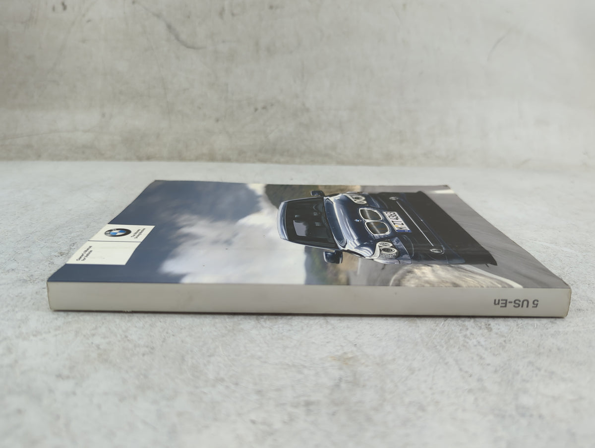 2005 Bmw 5 Series Owners Manual Book Guide P/N:01 41 2 602 172 OEM Used Auto Parts - Oemusedautoparts1.com