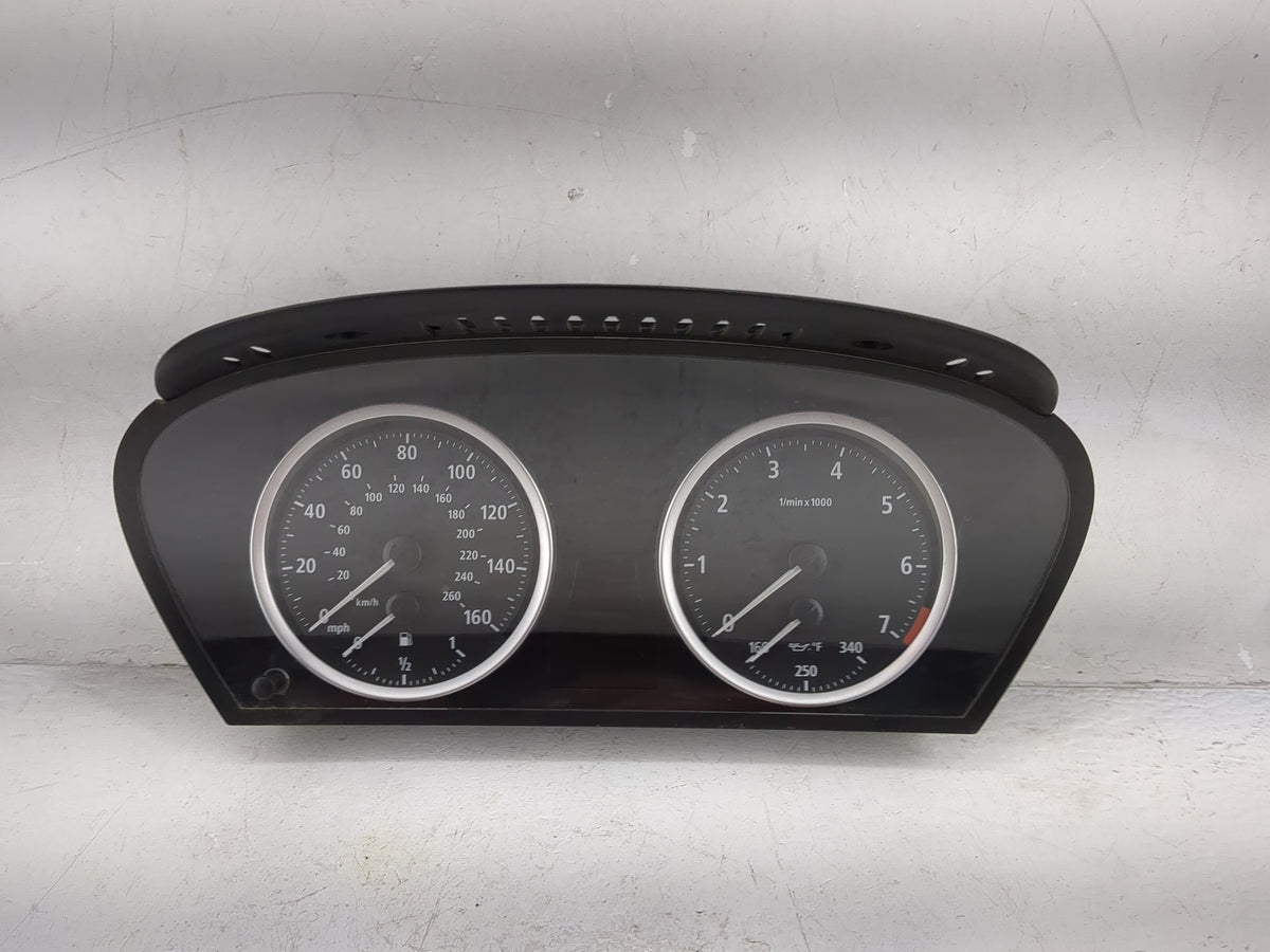 2004-2005 Bmw 645 Instrument Cluster Speedometer Gauges P/N:62.11-6 958 612 110.080.213/383 Miles: Fits Fits 2004 2005 OEM U