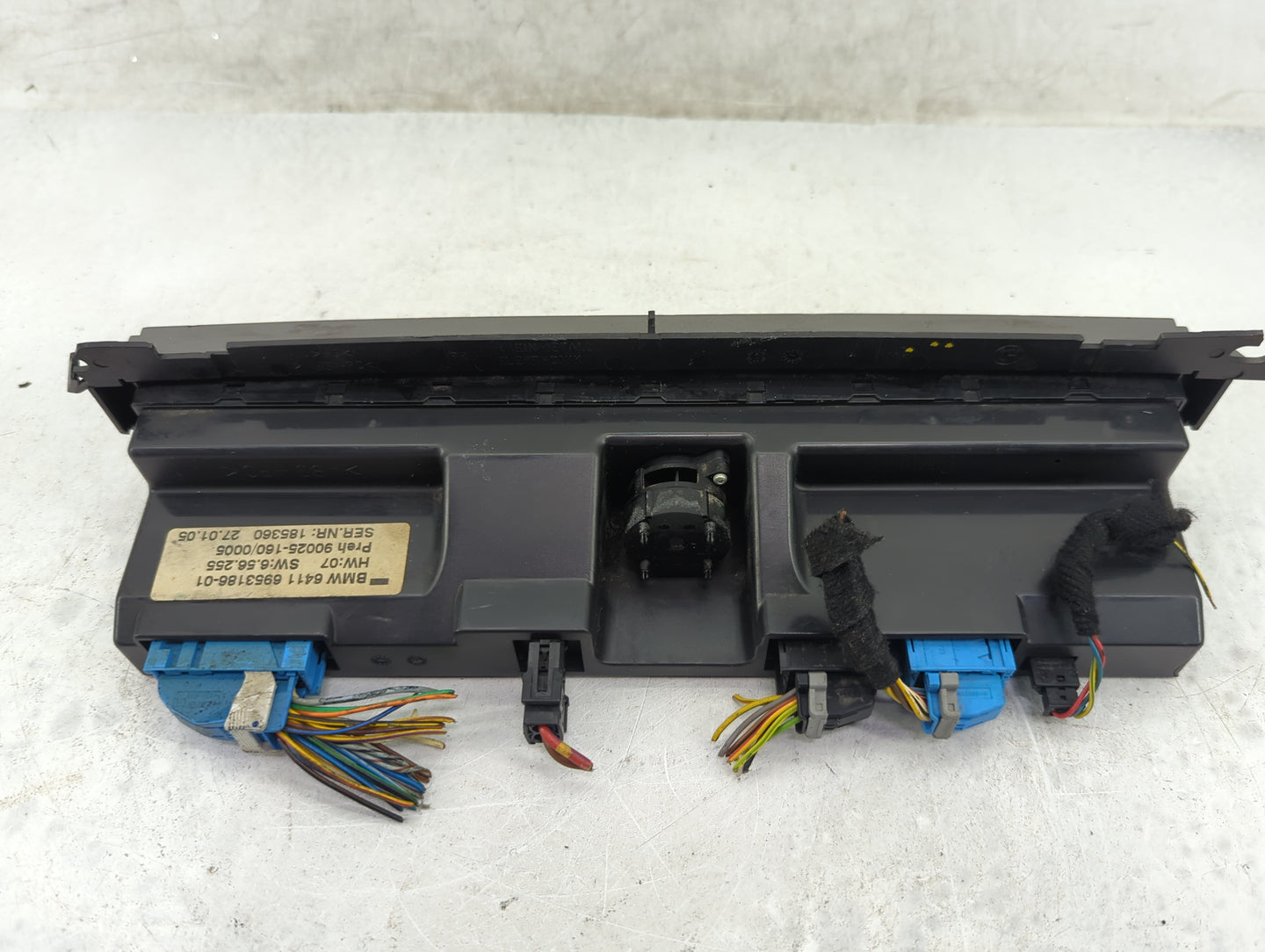 2002-2005 Bmw 745i Climate Control Module Temperature AC/Heater Replacement P/N:64116953186-01 90025-160/0005 Fits OEM Used 