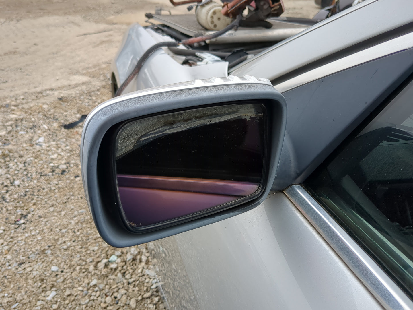 2002-2005 Bmw 745i Driver Side View Mirror - Left Door Mirror OEM Used - Oemusedautoparts1.com