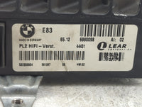 2005 Bmw X3 Radio AM FM Cd Player Receiver Replacement P/N:6990098 532230804, 65.12 Fits OEM Used Auto Parts - Oemusedautopa
