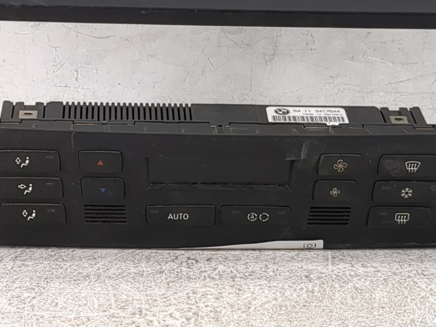 2004-2010 Bmw X3 Climate Control Module Temperature AC/Heater Replacement P/N:64113417544 5HB00877709 Fits OEM Used Auto Par
