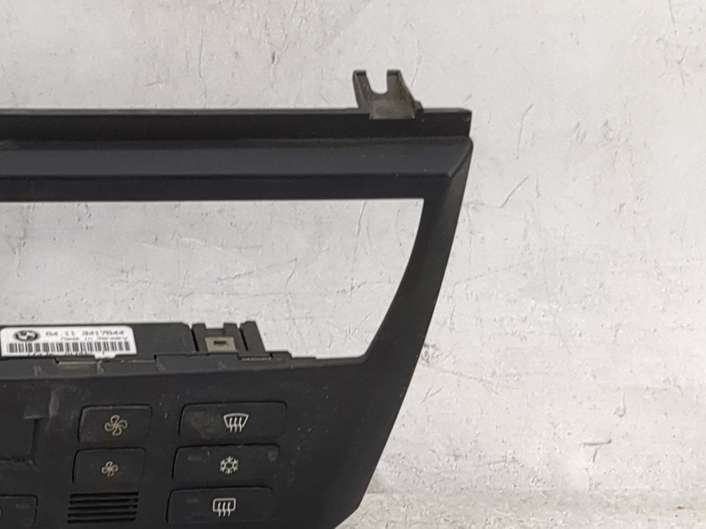 2004-2010 Bmw X3 Climate Control Module Temperature AC/Heater Replacement P/N:64113417544 5HB00877709 Fits OEM Used Auto Par